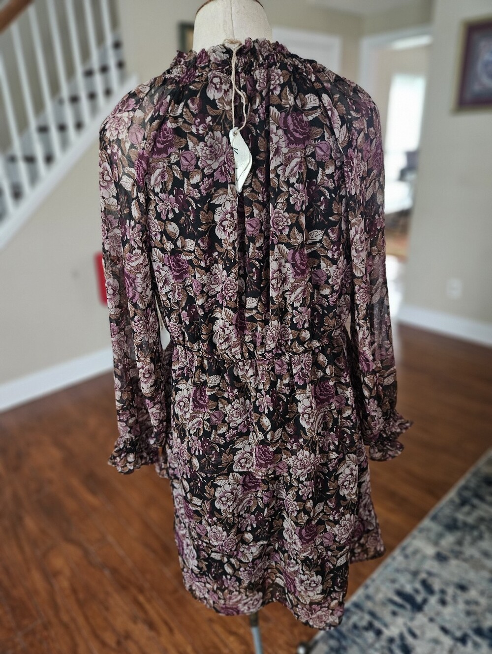NWT! King's Road Floral Dress Small - Picture 3 of 5